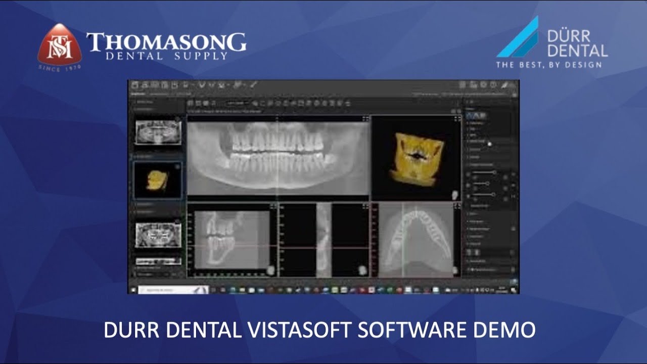 Demo Software Vistasoft Durr Dental YouTube