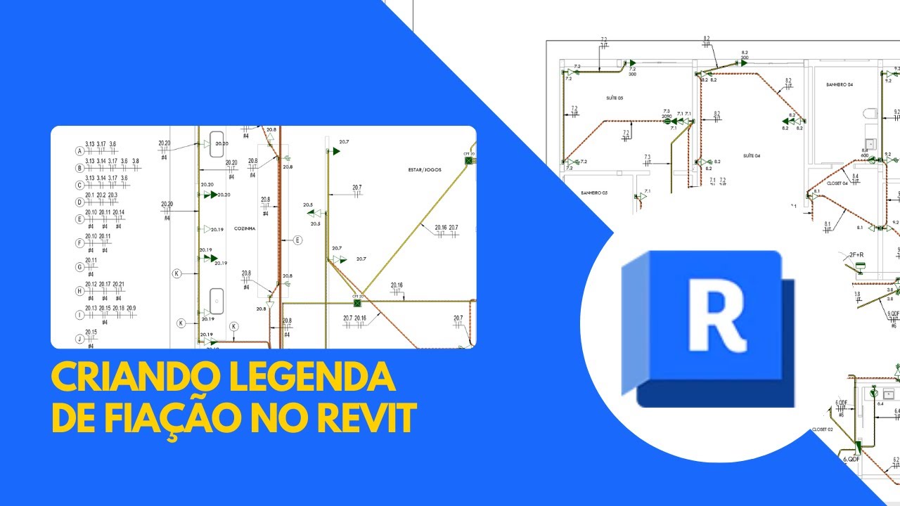 Como criar legenda de fiação no Revit - YouTube