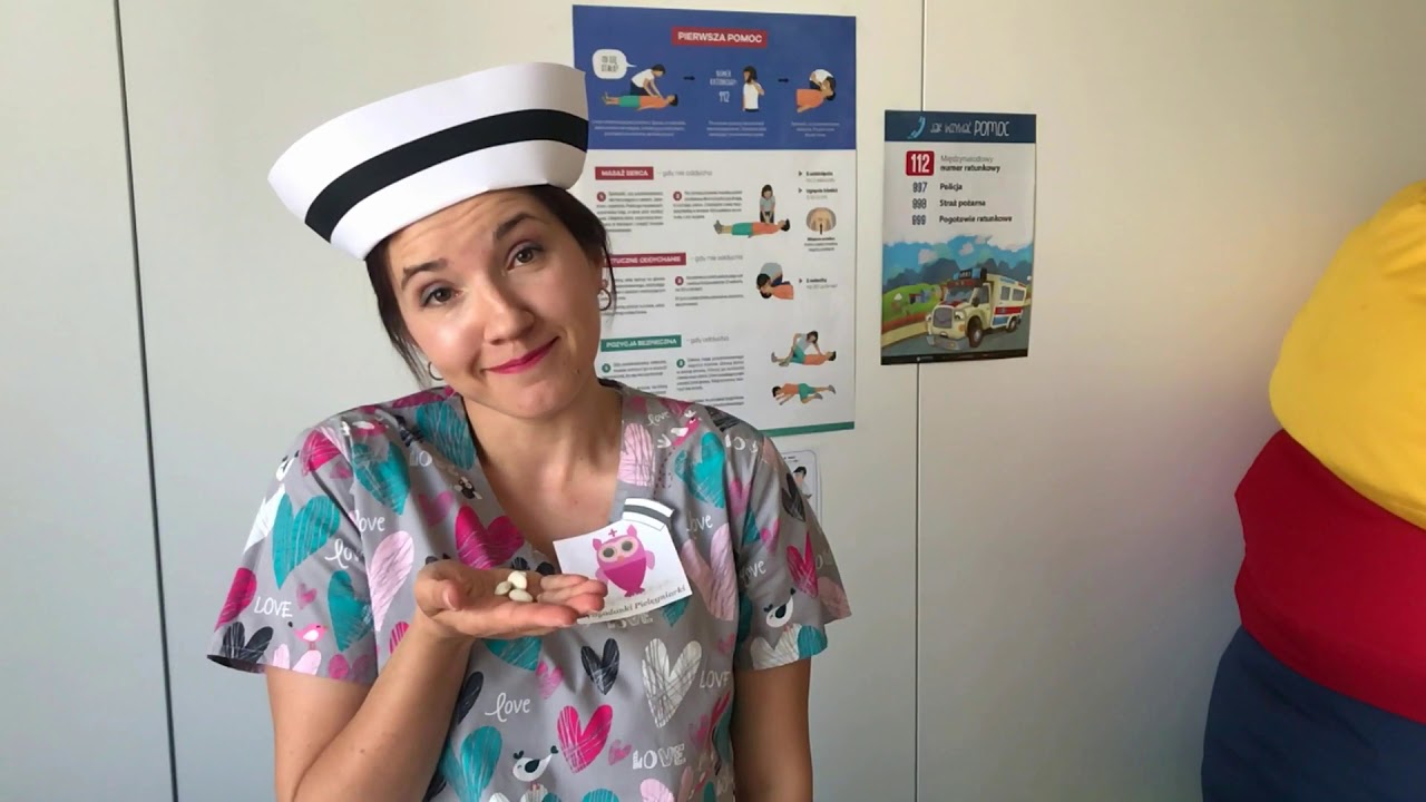 Książkowe Pogadanki Pielęgniarki #2 - Pierwsza pomoc - Biblioteka Publiczna w Piasecznie