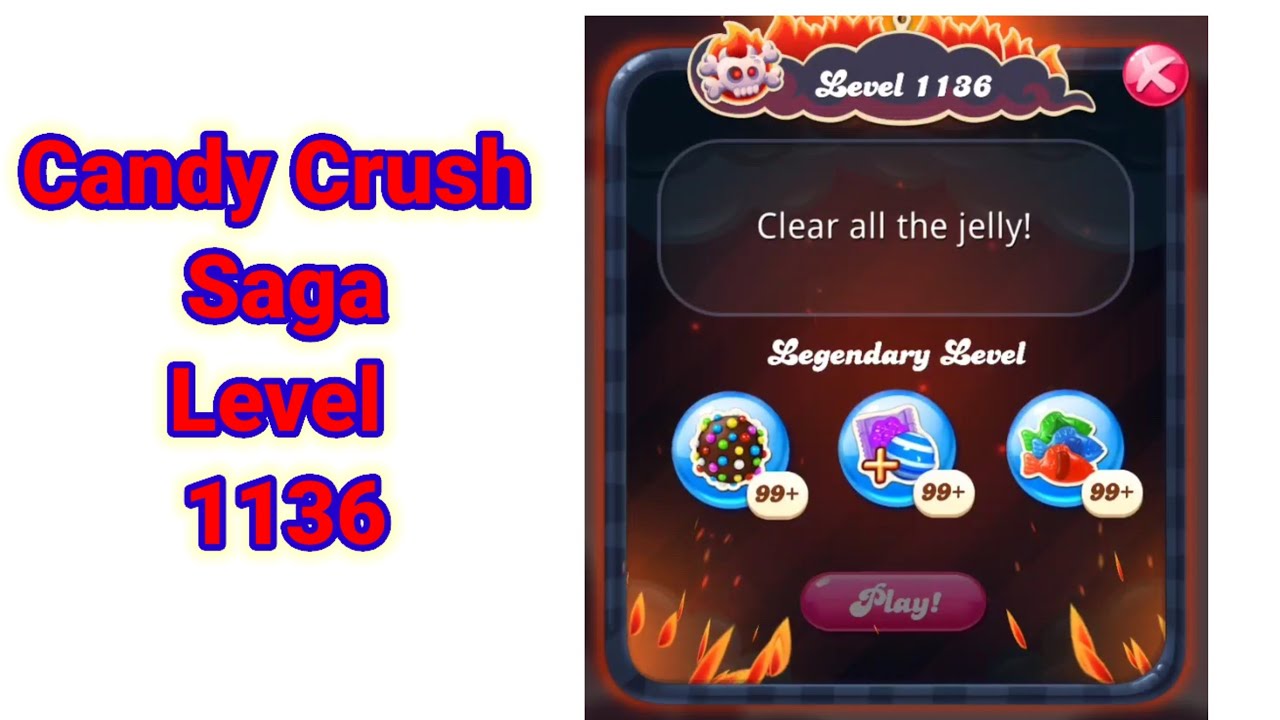 How To Beat Level 1136 In Candy Crush
