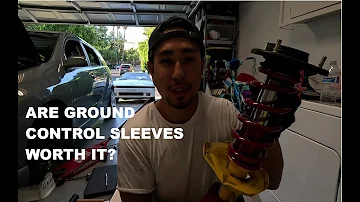 Are Ground Control Coilover Sleeves Worth It? Unboxing, Install and Thoughts