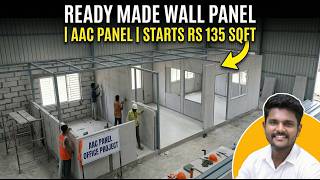 Ready Made Wall Panel | AAC Panel | Starts at 135 /sqft.