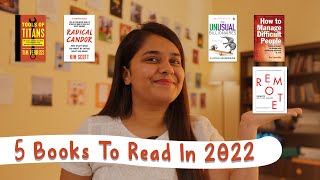 5 Must-Read Books For 2022 + Giveaway | Book Recommendations For 2022 | From My Bookshelf