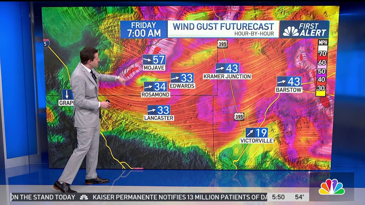 First Alert Forecast: Windy Friday with possible showers - YouTube
