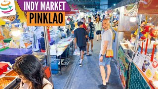 Ein kleiner Indy Market bei Manu, wo sich weniger Touristen hin verirren @Pinklao | YourTravel.TV