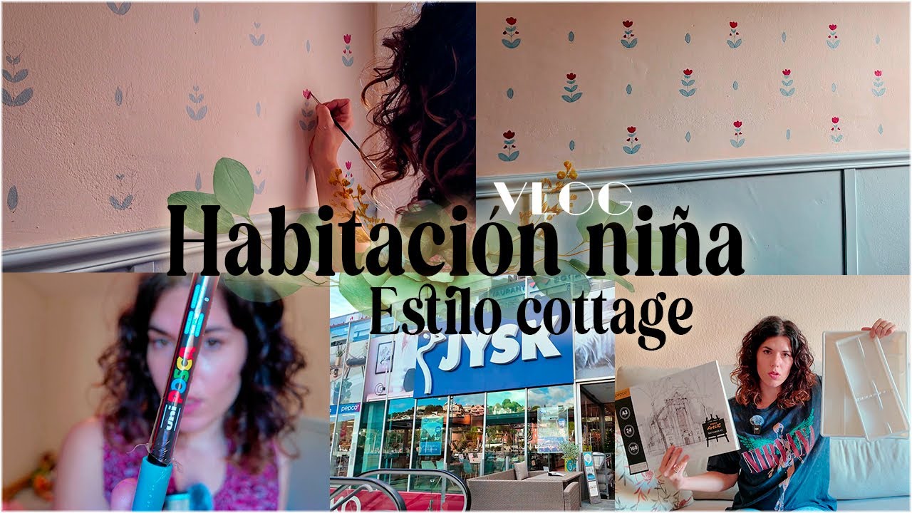 IDEA FÁCIL y LOW COST ✿ PINTANDO la HABITACIÓN DE MI HIJA ❤️Recetas + Compras| VLOG