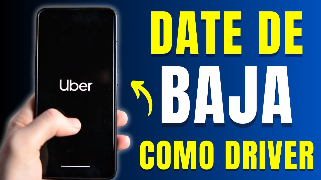 Cómo cancelar tu cuenta de conductor en Uber paso a paso