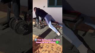 How to: Batwing Row | Back | Dumbbells | Pull | Upper