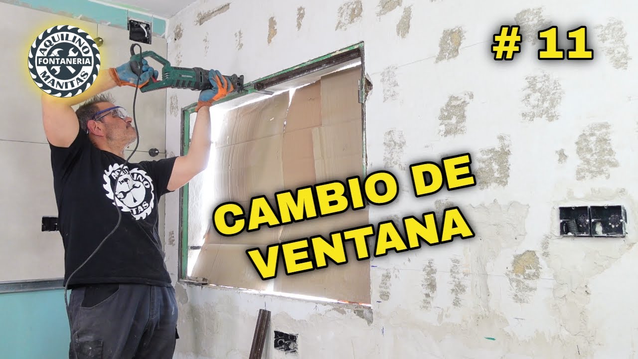 ✅Cambiamos VENTANA de ALUMINIO con ESPUMA. FACILISIMO!!!