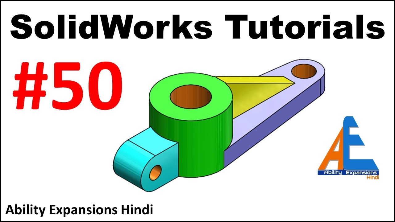 solidworks exercise 50 | solidworks tutorial for beginners in hindi ...