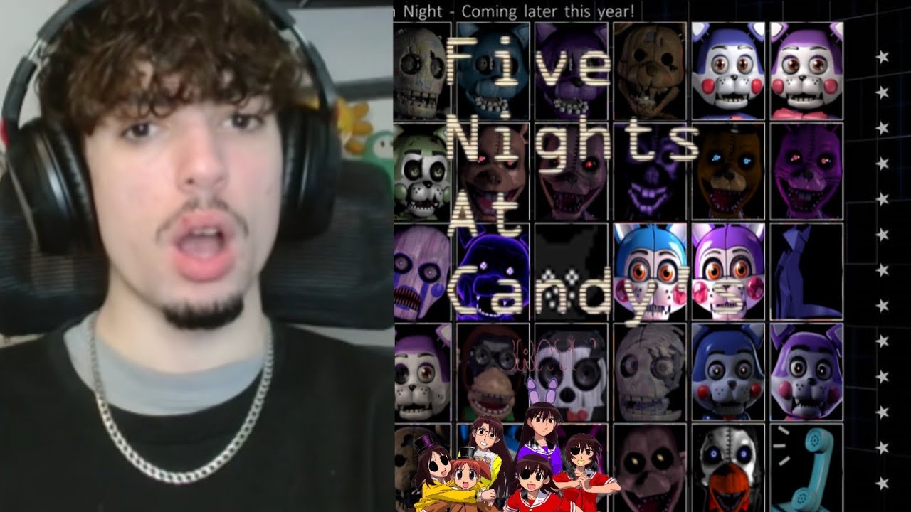 Reaccionando al Lore de FIVE NIGHTS AT CANDY´S 🥵