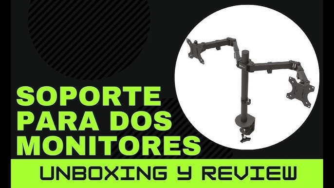 ▷ Klip Xtreme Soporte Doble para Monitor de 13a 32 KPM-310 ©