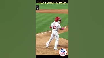 🔥 TREA TURNER IS BACK 🔥 3 RUN HOME RUN AGAINST THE ROYALS