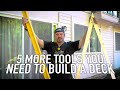 5 MORE Tools You Need To Build A Deck || Dr Decks