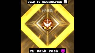 Gold To Grandmaster 📈 FREE FIRE 🔥||#Shorts,#freefire,#freefireshorts,
