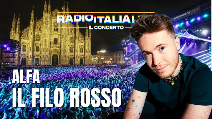 ALFA - IL FILO ROSSO (Radio Italia Live il Concerto 2025)