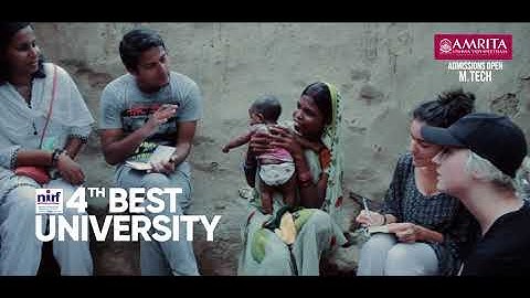 Amrita Vishwa Vidyapeetham M.Tech. Admissions Open