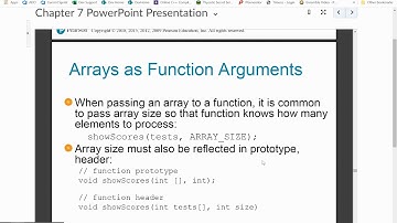 COP2220: Chapter 7 - Part 4