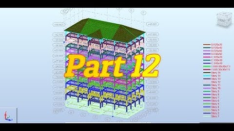 How to make cladding for apply wind load on apartment 14F Part12