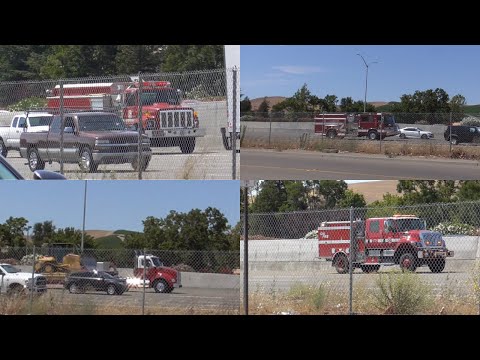 *MASSIVE RESPONSE* CalFire, Alameda Co. Fire, Livermore Pleasanton FD, and CHP Responding