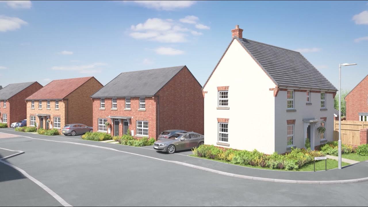 Clipstone Park David Wilson Homes Development FlyThrough YouTube
