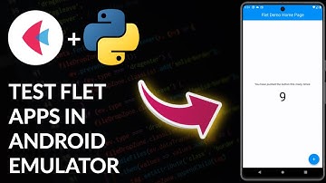 Test Flet Python Apps on Android Mobile Emulator