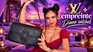 New Handbag Review | LV Diane Empreinte Satchel | BELTIKBAG