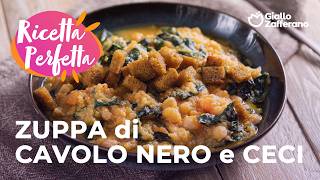 Zuppa Di Cavolo Nero E Ceci - Cremosa E Profumata