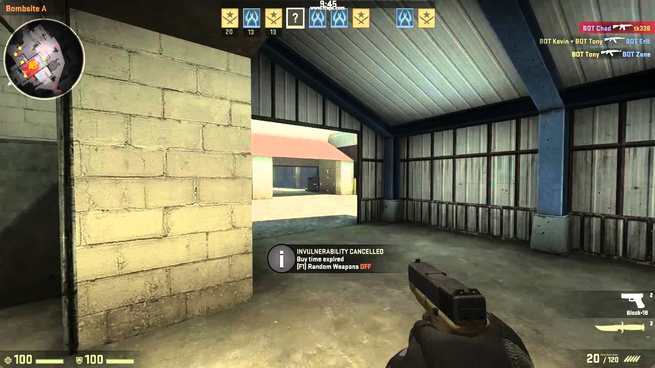 CS:GO Fraps test footage 720p