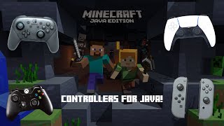 How to connect your controller to Minecraft Java!
