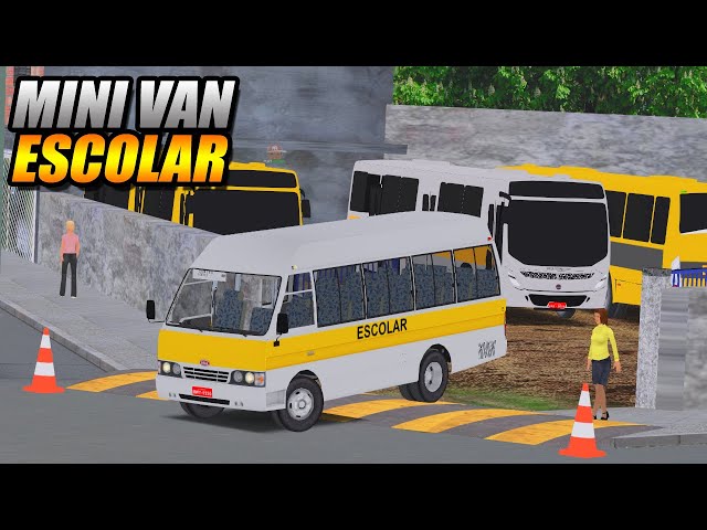 ONIBUS ESCOLAR NAS RUAS DE LAMA !!! PROTON BUS SIMULATOR - G27