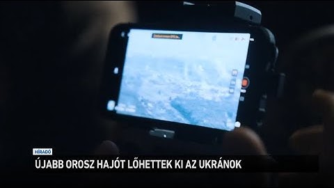 Újabb orosz hajót lőhettek ki az Ukránok