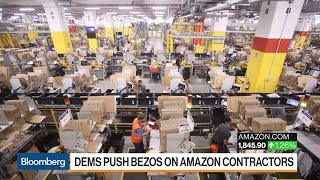 Democrats Push Bezos on Amazon Contractors
