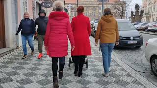 Prague. Pohorelec Square. Short walk.