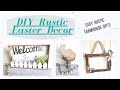 HIGH END RUSTIC EASTER DECOR * DIY Rustic Easter Decor * Low Budget Easter Decor * BlondieNextDoor