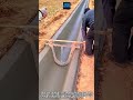 콘크리트 도랑 맞춤 성형 기술 #worker #process #concrete #construction #skills