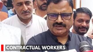 Omar Government Committed to Regularising Contractual Workers in a Phased Manner: Javed Rana