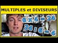 Trouver les Multiples et Diviseurs d