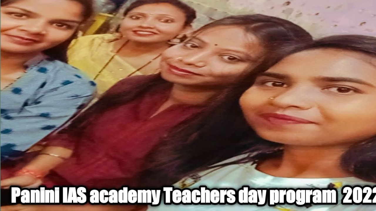 The  panini IAS academy me Teachers day program  Hazaribag!jharkhand
