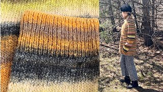 Top Down PERFECT RIBBING - no gathering, no baggy stitches or flared edge (knitting tips and tricks)