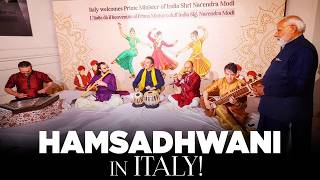 Rome resonates with Indian classical music during PM Modi’s visit