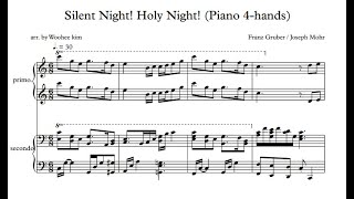 Silent Night! Holy Night! (Piano Duet for Christmas) - F.X. Gruber