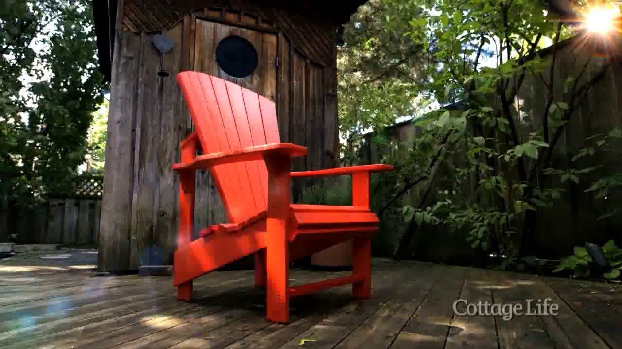 Story of Canadian Adirondack Chairs - YouTube