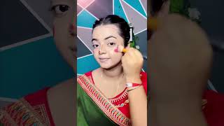 Blush contour hack video 🫣❤️ #youtubeshorts #views #hack #makeup #viralvideo