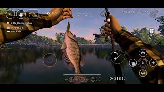Catching some fish in fishing planet mobile #fishing #fishinggame #game