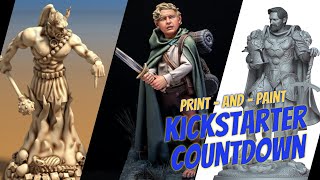 Print and Paint  |  Kickstarter Countdown #2-13