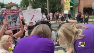 'No More Mask In Schools' Protest In Harford County Monday Becomes Intense