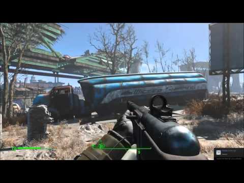 Fallout 4 weird graphic bug