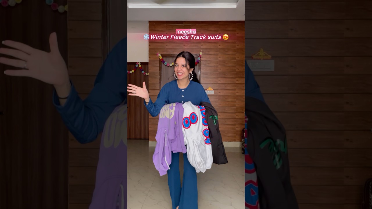 Warm Track suits from Meesho✅😍 