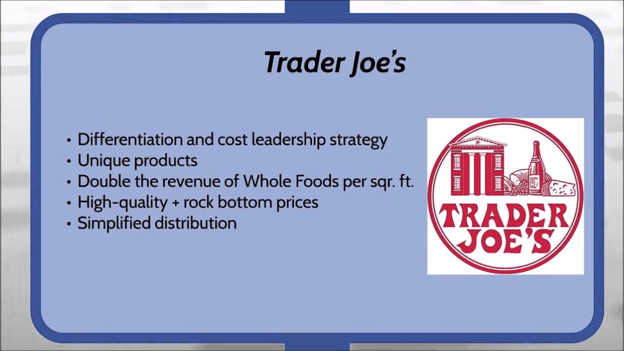 trader joe's harvard case study